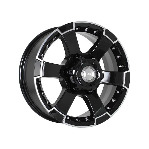 КиК M56-оригинал R16x7 6x139.7 ET38 CB67.1 Almaz_black (КС593)