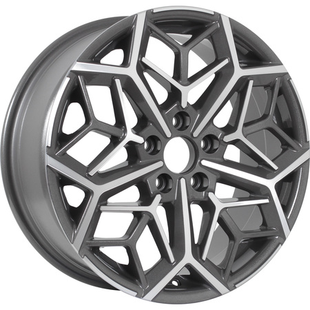 KDW KD1710 R17x7 5x114.3 ET50 CB66.1 Grey_Front_Polished