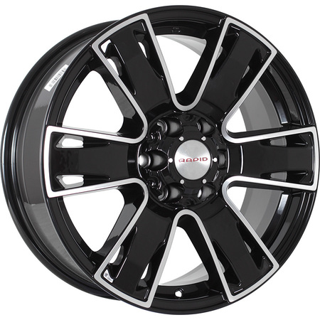 КиК Севенна-оригинал R17x7 6x139.7 ET38 CB100.1 Almaz_black